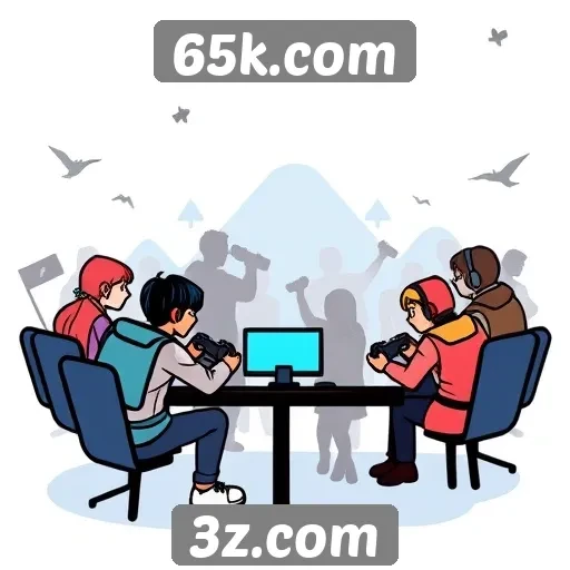 O crescimento da comunidade de jogadores no 65k.com