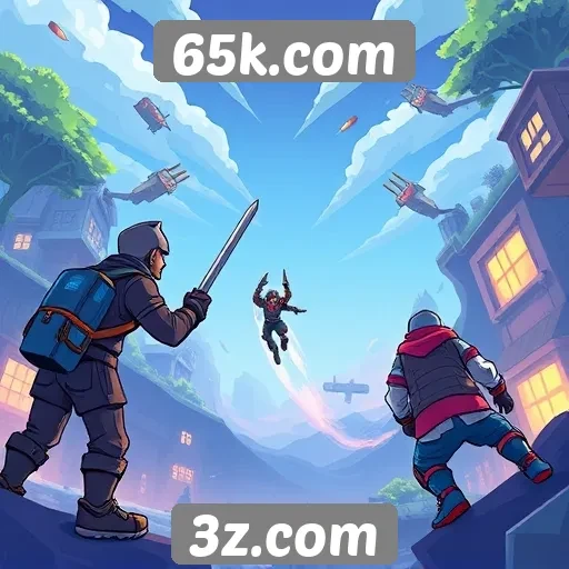 Desempenho de jogos mobile em 65k.com